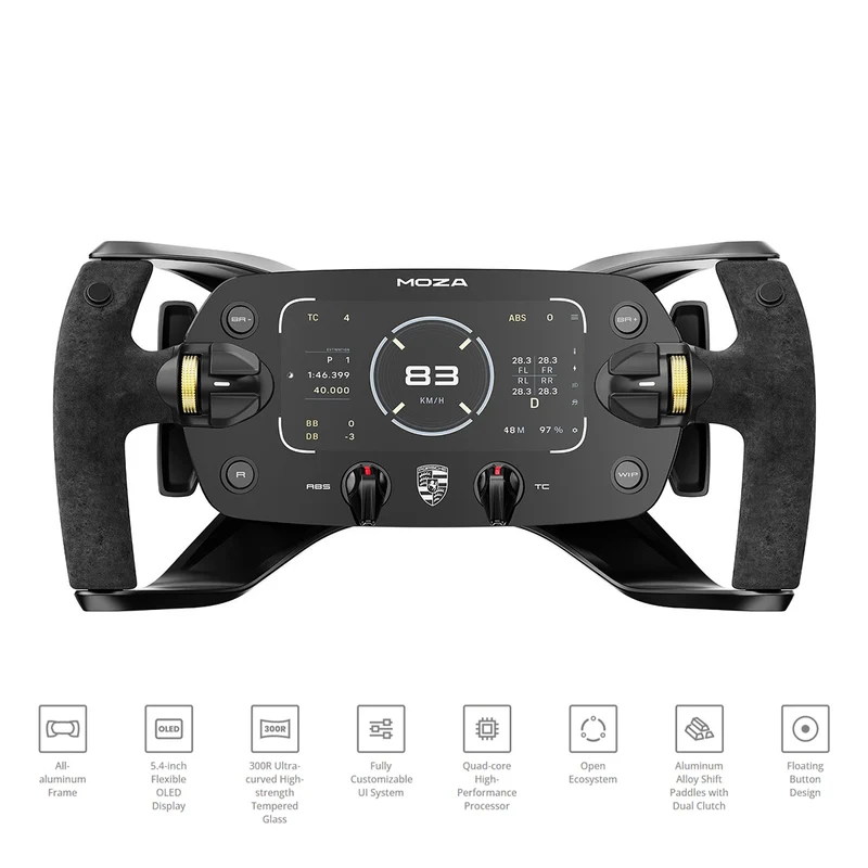 Moza Racing x Porsche Mission R Steering Wheel (RS097)