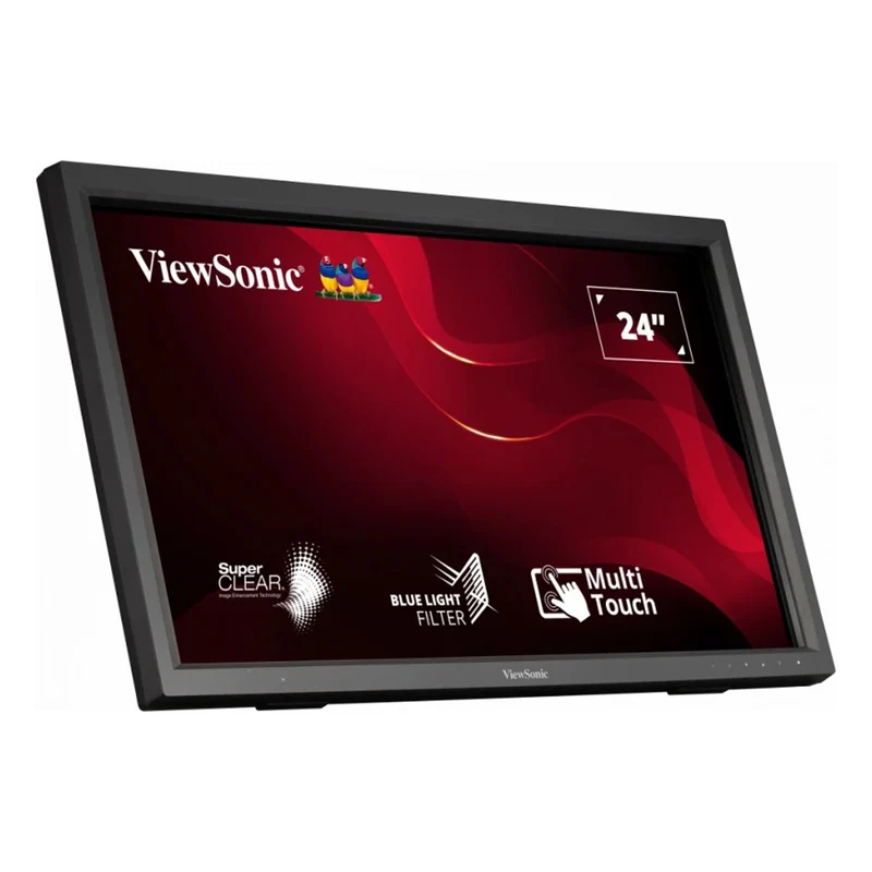 Viewsonic TD2423 23.6" FHD (1920x1080) 75hz 7ms IR Touch Monitor With Tilt Adjustment