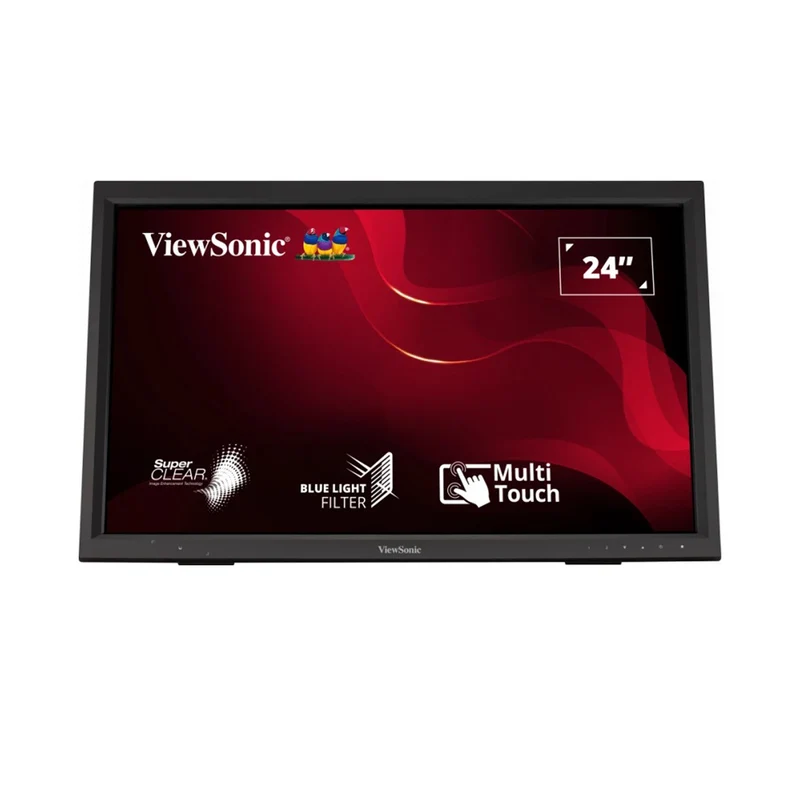 Viewsonic TD2423 23.6" FHD (1920x1080) 75hz 7ms IR Touch Monitor With Tilt Adjustment