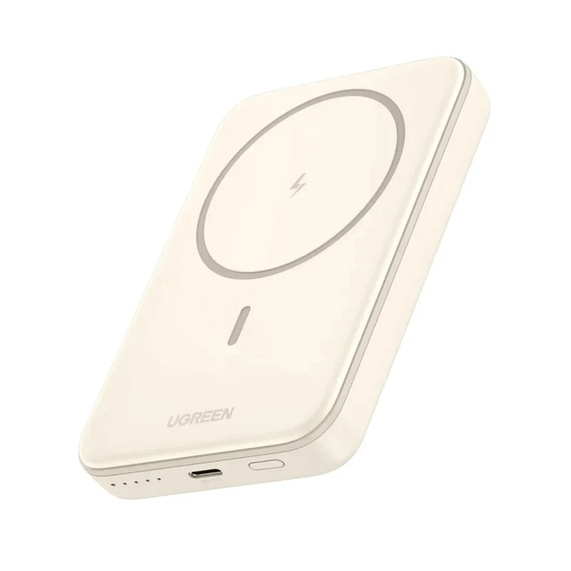 Ugreen 10000mAh Mini Magnetic Wireless 20W Power Bank (Space Gray, Beige)