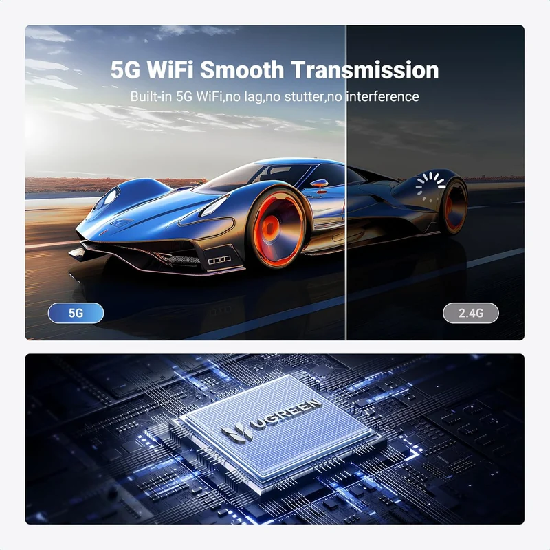 Ugreen Wireless Extender HDMI 1080p 60Hz Transmitter and Receiver (CM737/35031A)