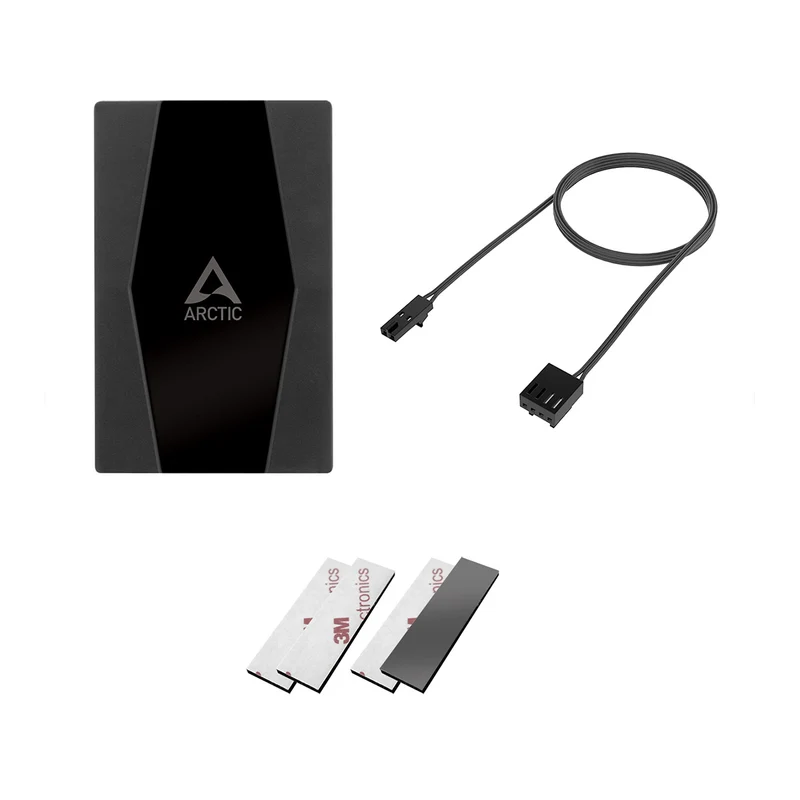 Arctic Case Fan Hub - 10-Port PWM Fan Hub with SATA Power (ACFAN00175A)