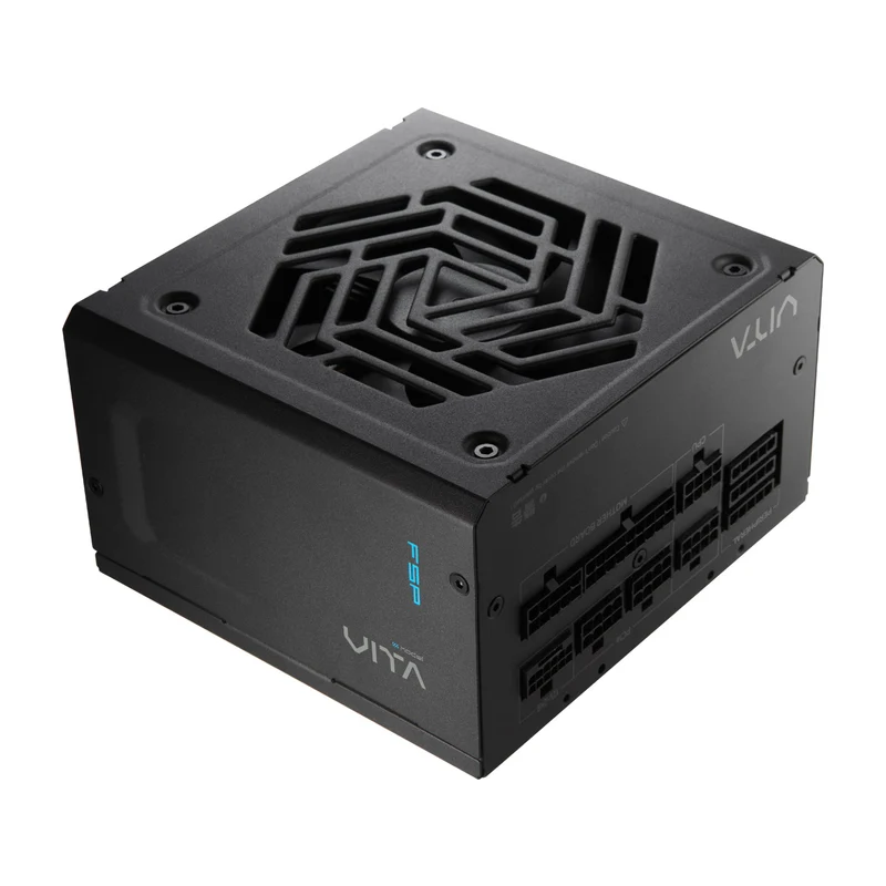 FSP Vita GM 850W 80+ Gold PCIe 5.1 ATX 3.1 Fully Modular Power Supply (Black)