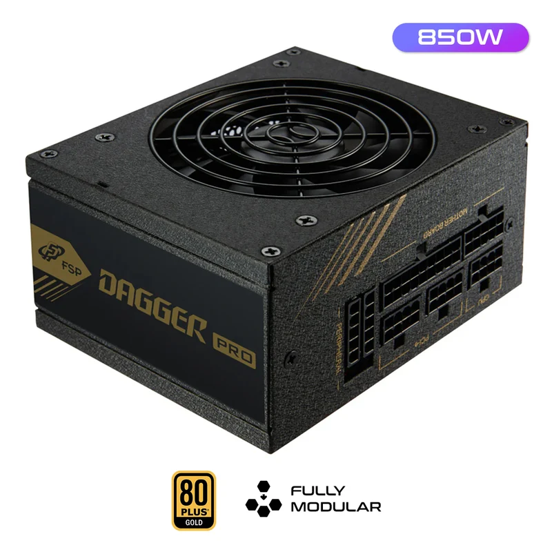 FSP Dagger Pro SDA2-850 Gen5 SFX 850W 80+ Gold Full Modular Power Supply