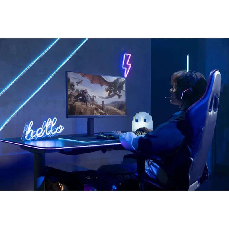 ViewSonic XG2730D-4K 27" Dual Mode UHD 144Hz/ FHD 288Hz 1ms MPRT SuperClear IPS Esports Gaming Monitor with Height/ Tilt/ Pivot Adjustment