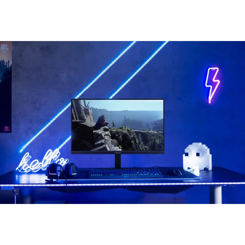 ViewSonic XG2730D-4K 27" Dual Mode UHD 144Hz/ FHD 288Hz 1ms MPRT SuperClear IPS Esports Gaming Monitor with Height/ Tilt/ Pivot Adjustment