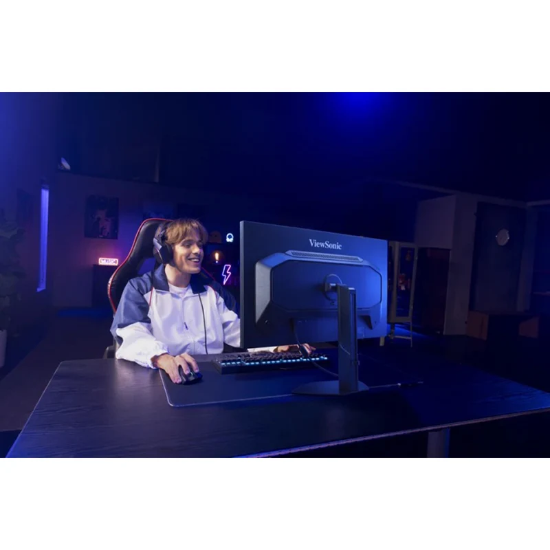 ViewSonic XG2730D-4K 27" Dual Mode UHD 144Hz/ FHD 288Hz 1ms MPRT SuperClear IPS Esports Gaming Monitor with Height/ Tilt/ Pivot Adjustment