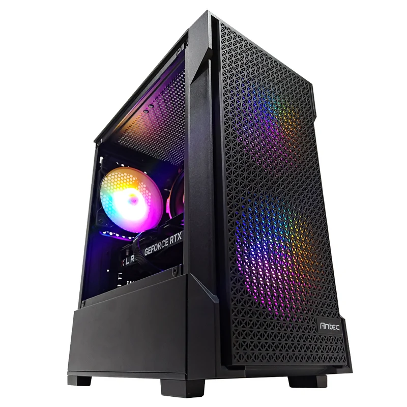 Alpha VX100M Black Desktop Gaming PC | Ryzen 5 5500GT | 16GB RAM | 512GB SSD| RTX 4060 | Windows 11 Pro