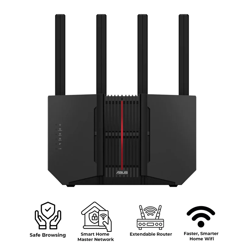 Asus RT-BE92U BE9700 Tri-Band WiFi 7 Extendable Router