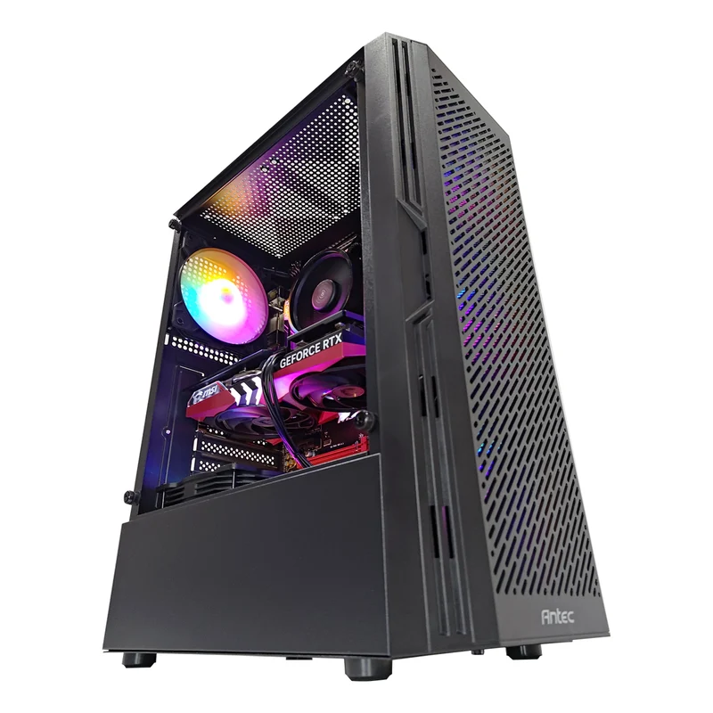 Alpha AX20 Black Gaming PC | AMD Ryzen 5 5500 | 16GB RAM | 500GB SSD | RTX 4060 | Windows 11 Pro