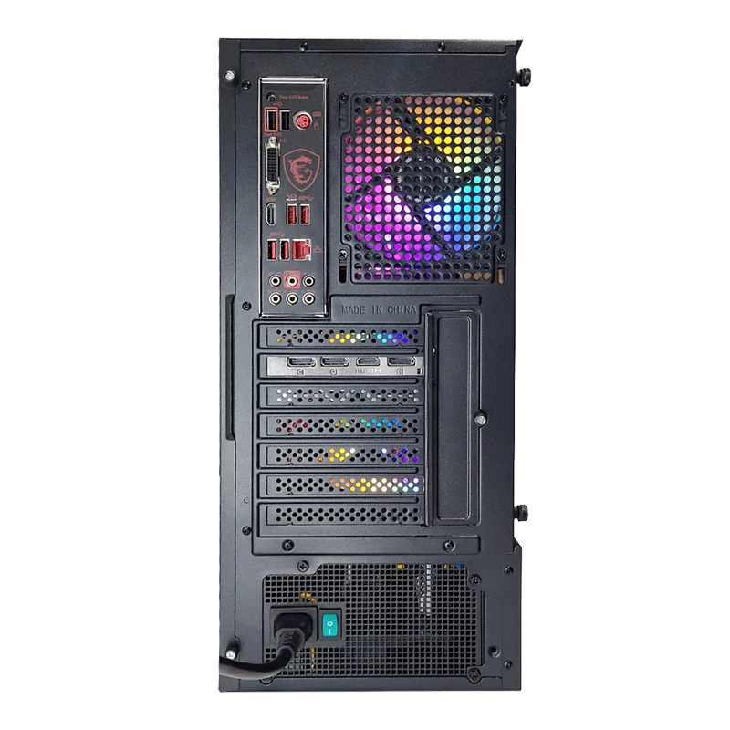 Alpha AX20 Black Gaming PC | AMD Ryzen 5 5500 | 16GB RAM | 500GB SSD | RTX 4060 | Windows 11 Pro