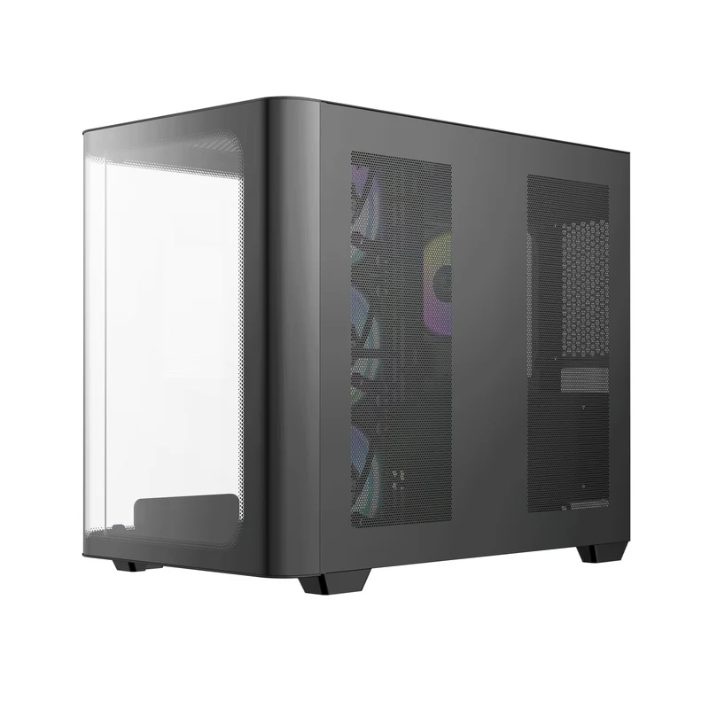 Ocypus Iota C70 Curve ARGB Digital Mid-Tower PC Case (Black, White)