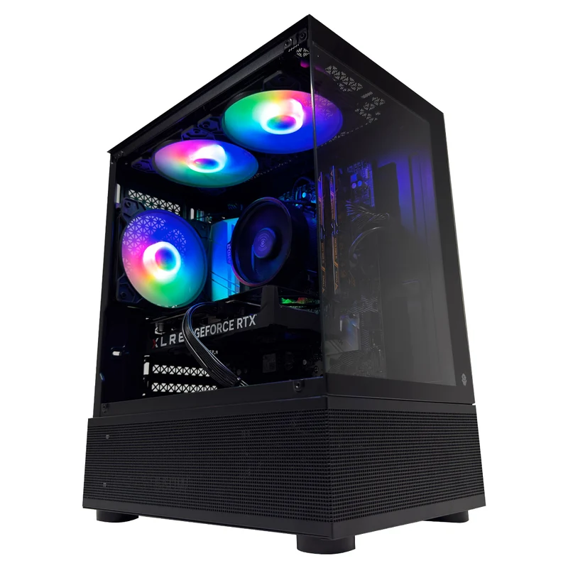 Alpha Reyna Black Desktop Gaming PC | AMD Ryzen 5 5600 | 16GB RAM | 512GB SSD | RTX 4060 | Windows 11 Pro