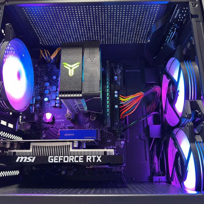 Alpha M305 Mesh Black Desktop Gaming PC | AMD Ryzen 5 5600 | 16GB RAM | 512GB SSD | RTX 3050 | Windows 11 Pro