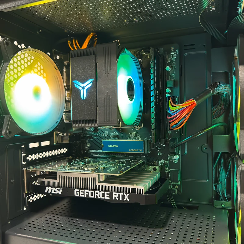 Alpha M305 Mesh Black Desktop Gaming PC | AMD Ryzen 5 5600 | 16GB RAM | 512GB SSD | RTX 3050 | Windows 11 Pro