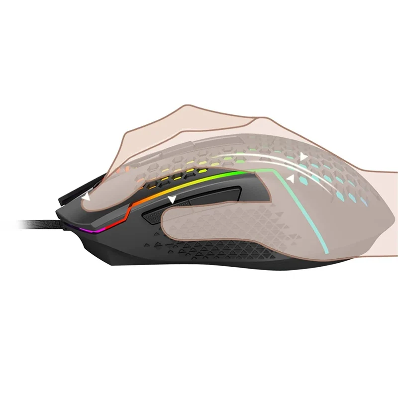 Redragon M987P-K V2 Reaping Plus Wired Gaming Mouse (Black)