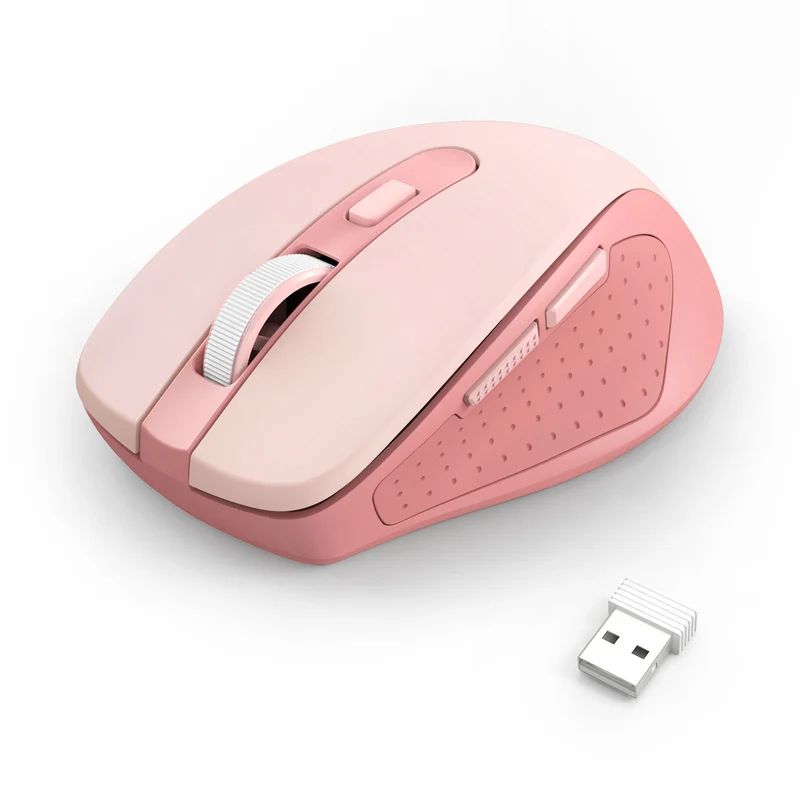 Redragon BM-4091P PRO Dual-Mode Office Mouse (Pink)