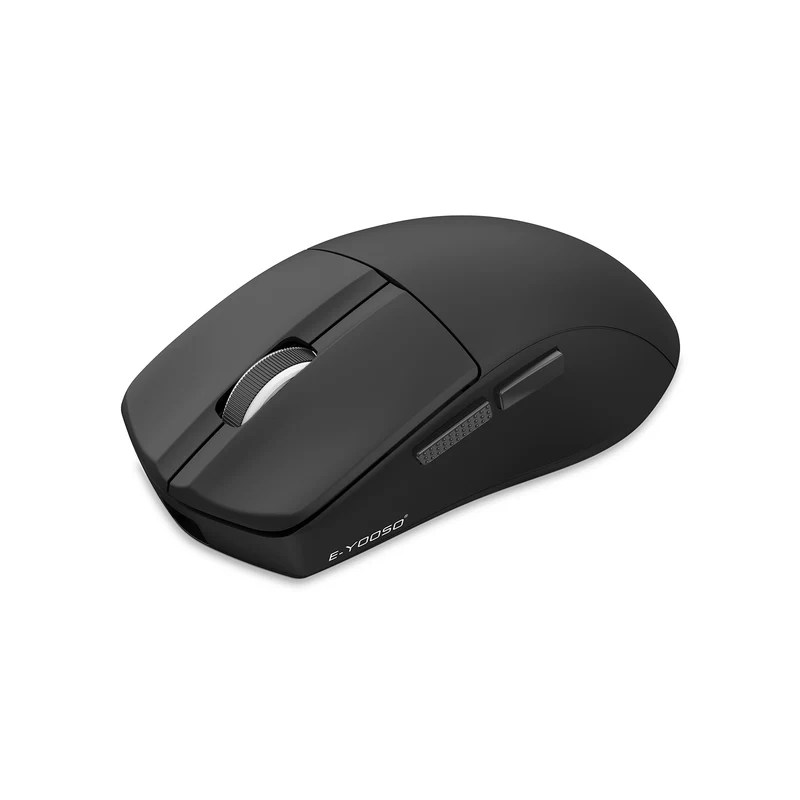 E-Yooso X-44 Pro+ Lightweight Tri-Mode Gaming Mouse (Black, White)