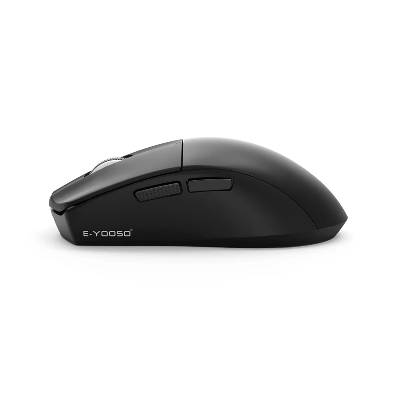 E-Yooso X-44 Pro+ Lightweight Tri-Mode Gaming Mouse (Black, White)