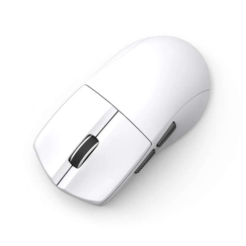 E-Yooso X-44 Pro+ Lightweight Tri-Mode Gaming Mouse (Black, White)
