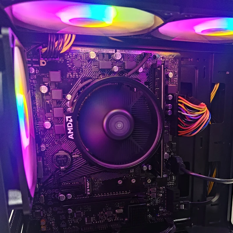 Alpha Lite Tyro Black Desktop Gaming PC | AMD Ryzen 5 3400G | 8GB RAM | 512GB SSD | Integrated GPU | Windows 11 Pro