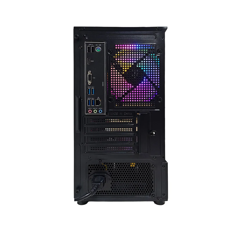 Alpha Lite Tyro Black Desktop Gaming PC | AMD Ryzen 5 3400G | 8GB RAM | 512GB SSD | Integrated GPU | Windows 11 Pro