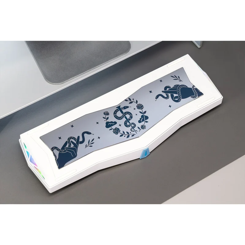 Akko Year of Snake Armor Aluminum Case Alice Side RGB Multi-Mode Hot-Swappable Keyboard (Rod of Asclepius) (Akko Cobras Switch) (03H-03K-03N-03P-03Z-04B-04D)