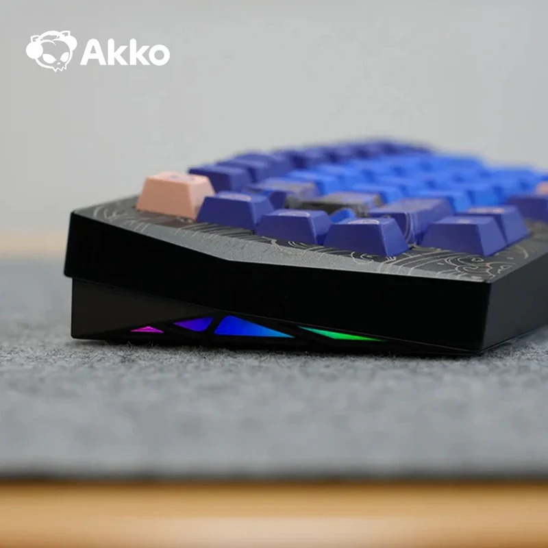 Akko Year of Snake Armor Aluminum Case Alice Side RGB Multi-Mode Hot-Swappable Keyboard (Xuanwu) (Akko Cobras Switch) (03G-03K-03M-03P-03Y-04C-04D)