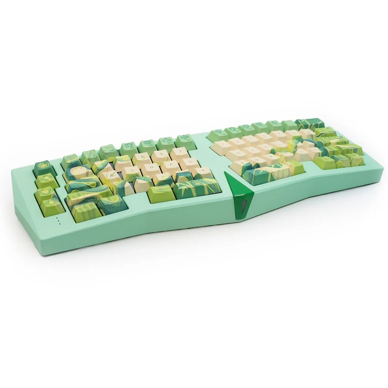Akko Year of Snake Armor Aluminum Case Alice Side RGB Multi-Mode Hot-Swappable Keyboard (Green Snake) (Akko Cobras Switch) (03J-03K-03L-03P-03S-04A-04D)
