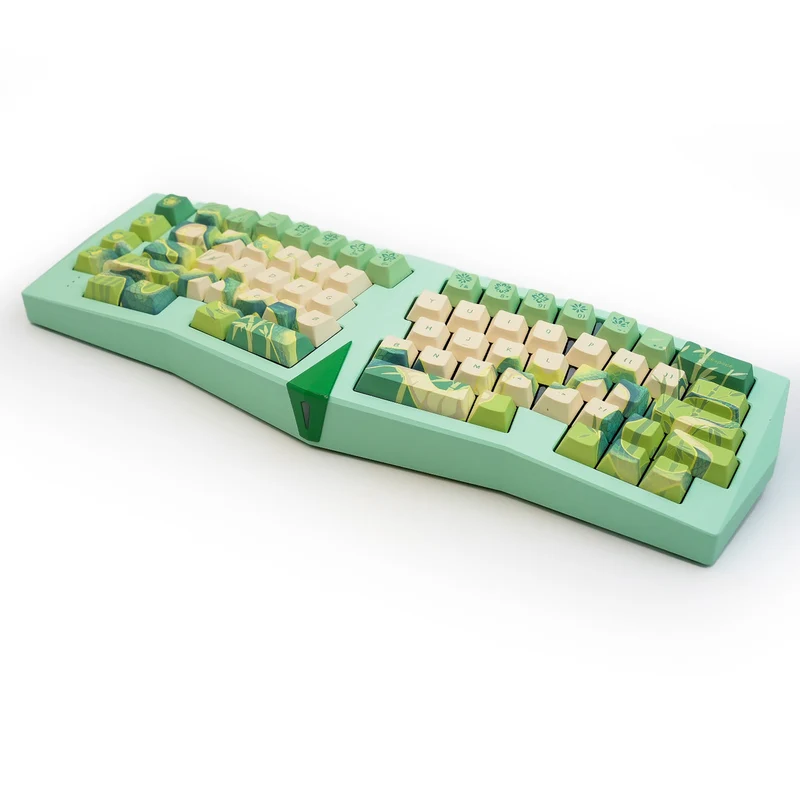 Akko Year of Snake Armor Aluminum Case Alice Side RGB Multi-Mode Hot-Swappable Keyboard (Green Snake) (Akko Cobras Switch) (03J-03K-03L-03P-03S-04A-04D)