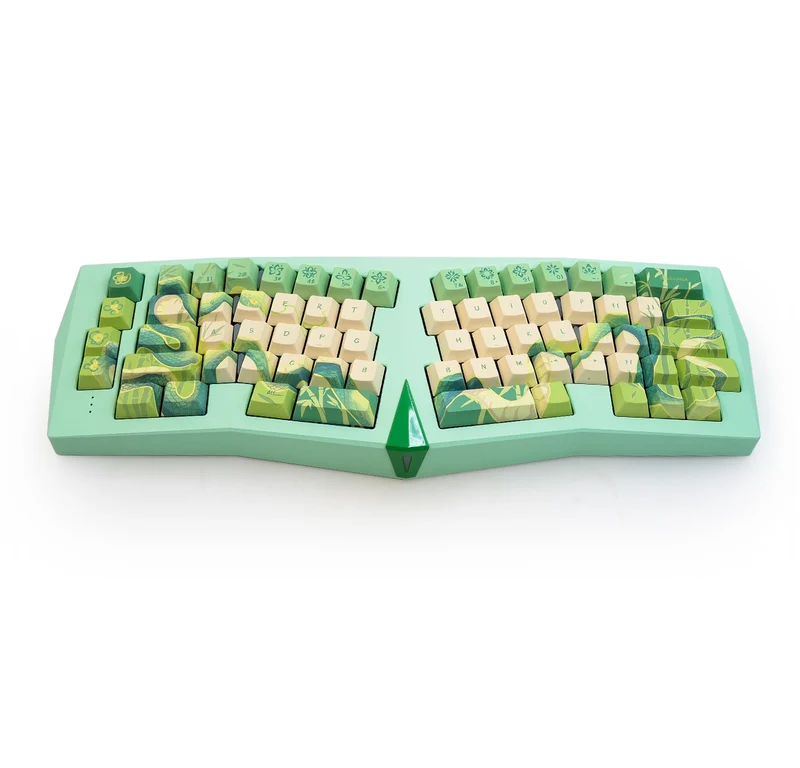 Akko Year of Snake Armor Aluminum Case Alice Side RGB Multi-Mode Hot-Swappable Keyboard (Green Snake) (Akko Cobras Switch) (03J-03K-03L-03P-03S-04A-04D)