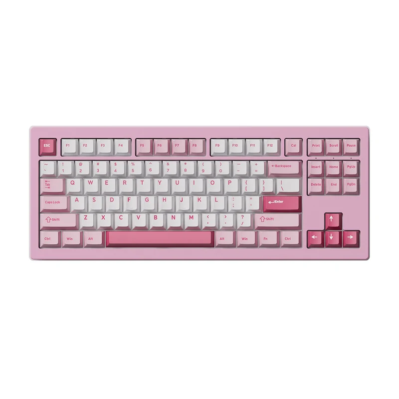 Akko 5087 V3 Prunus Lannesiana Multi-Mode RGB Hot-Swappable Mechanical Keyboard (Akko V3 Piano Pro Switch) (018-019-022-037-020)