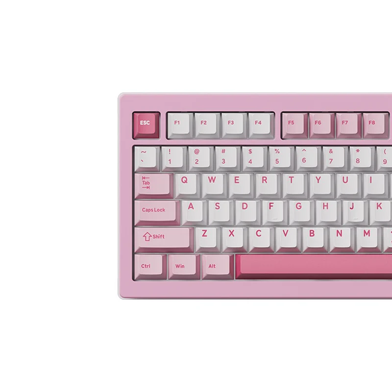 Akko 5087 V3 Prunus Lannesiana Multi-Mode RGB Hot-Swappable Mechanical Keyboard (Akko V3 Piano Pro Switch) (018-019-022-037-020)