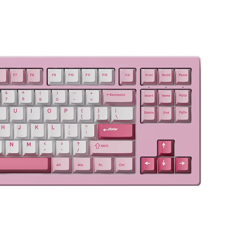 Akko 5087 V3 Prunus Lannesiana Multi-Mode RGB Hot-Swappable Mechanical Keyboard (Akko V3 Piano Pro Switch) (018-019-022-037-020)