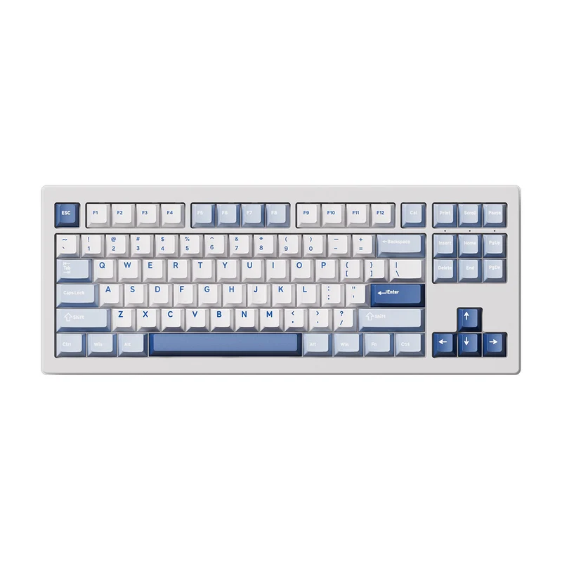 Akko 5087 V3 Glacier Multi-Mode RGB Hot-Swappable Mechanical Keyboard (Akko V3 Piano Pro Switch) (017-019-024-037-020)