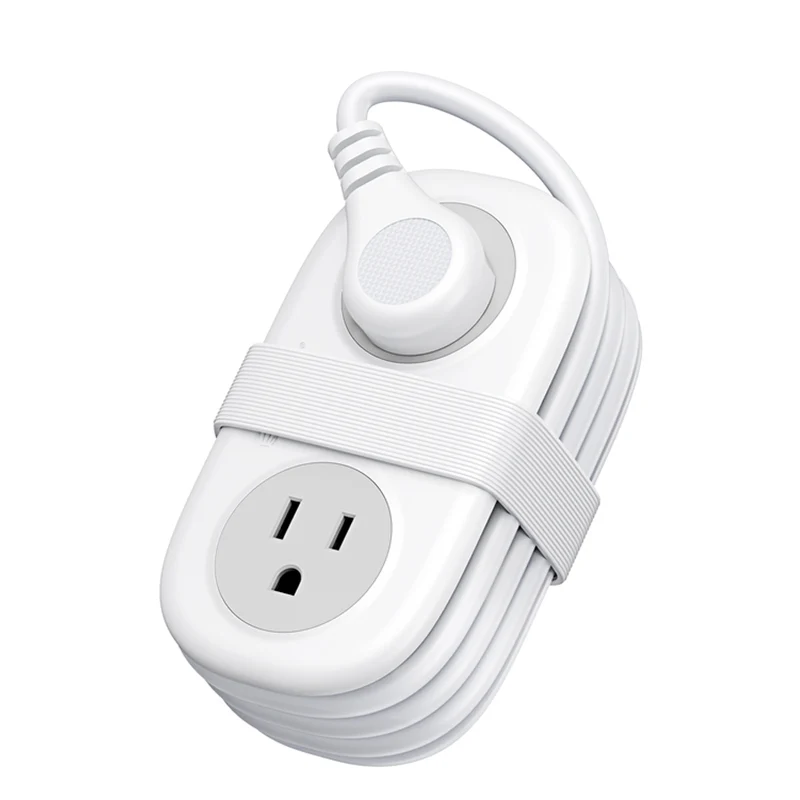 Orico AP3 7-Port 20W Travel Power Strip (Black, White)