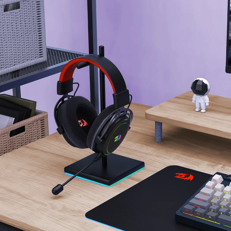 Redragon Cragblade H541-RGB Wired Virtual 7.1 Sound Gaming Headset (Black)