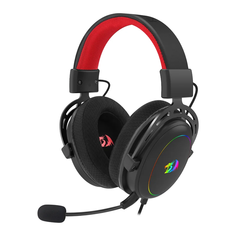 Redragon Cragblade H541-RGB Wired Virtual 7.1 Sound Gaming Headset (Black)