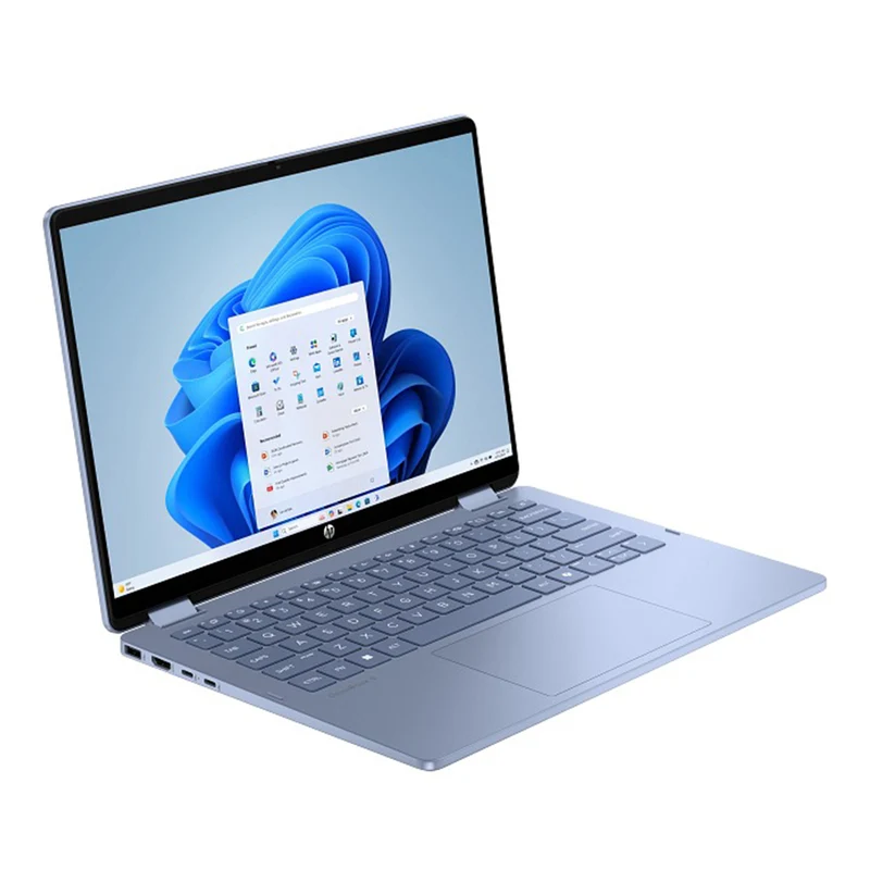 HP OmniBook 5 Flip 14-fp0061TU 2-in-1 Laptop (Sky Blue) | 14" 2K (1920x1200) IPS Touch | Core 7 150U | 16GB RAM | 1TB SSD | Intel Graphics | Windows 11 Home | MS Office Home 2024 + HP Everyday 16" Laptop Briefcase