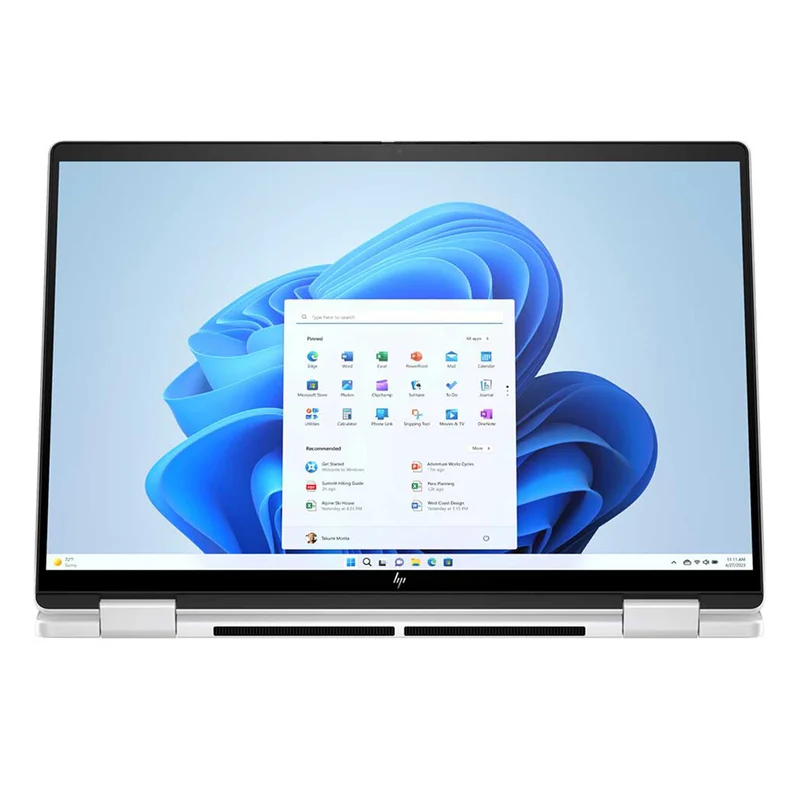 HP Envy x360 14-fa0079AU 2-in-1 Laptop (Glacier Silver) | 14" 2.8K (2880x1800) OLED 120Hz Touch | Ryzen 7 8840HS | 16GB RAM | 1TB SSD | AMD Radeon Graphics | Windows 11 Home | MS Office Home 2024 + HP Everyday 16" Laptop Briefcase