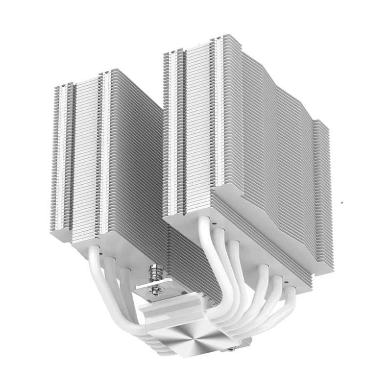 Sama A60 Dual Tower with 2x120mm Fans CPU Cooler (White) (A60-WHWNNXOX-G)