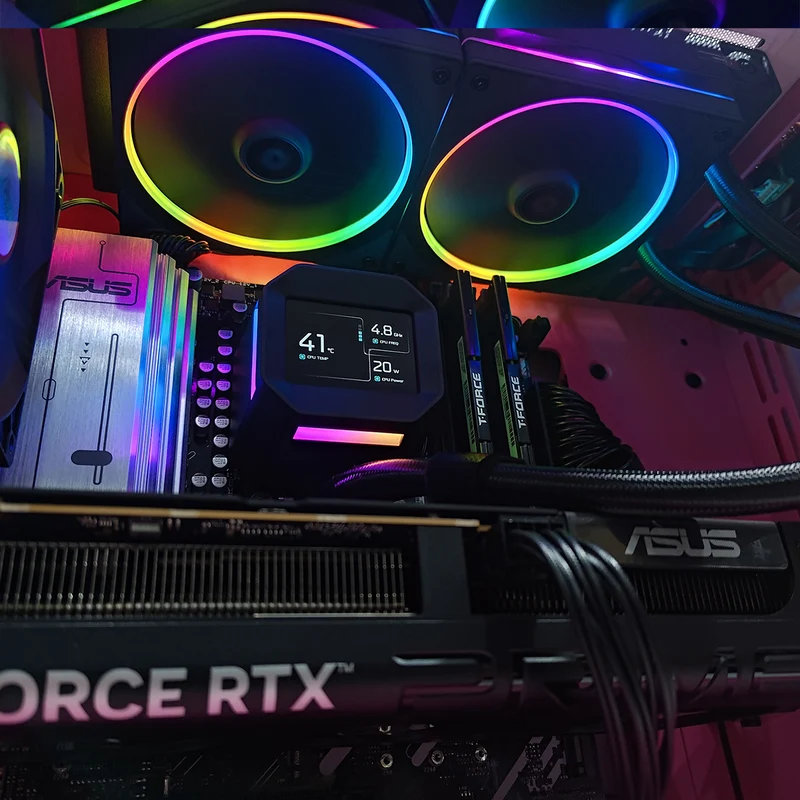 Aurora Macube 110 Pink Desktop Gaming PC | AMD Ryzen 7 7700 | 16GB RAM | 1TB SSD | RTX 5060 OC | Windows 11 Pro