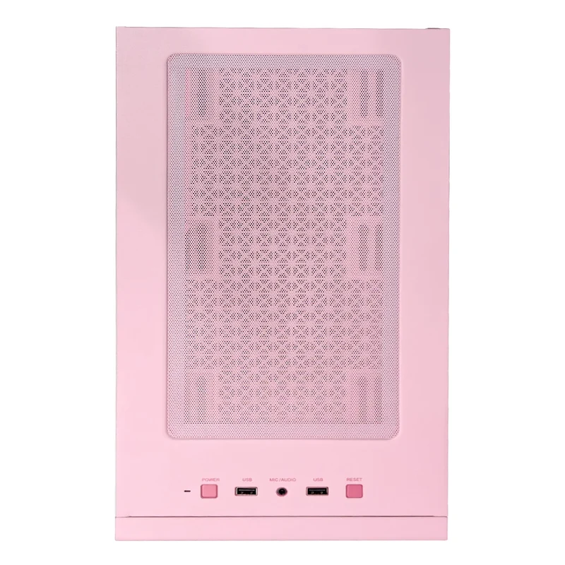 Aurora Macube 110 Pink Desktop Gaming PC | AMD Ryzen 7 7700 | 16GB RAM | 1TB SSD | RTX 5060 OC | Windows 11 Pro