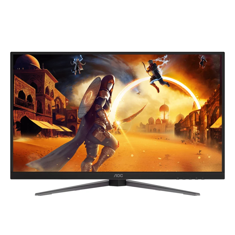 AOC Q27G4S/71 27" QHD (2560x1440) 320Hz 0.3ms MPRT IPS Adaptive Sync Gaming Monitor with Tilt, Height, Pivot & Swivel Adjustment (Black/Red)