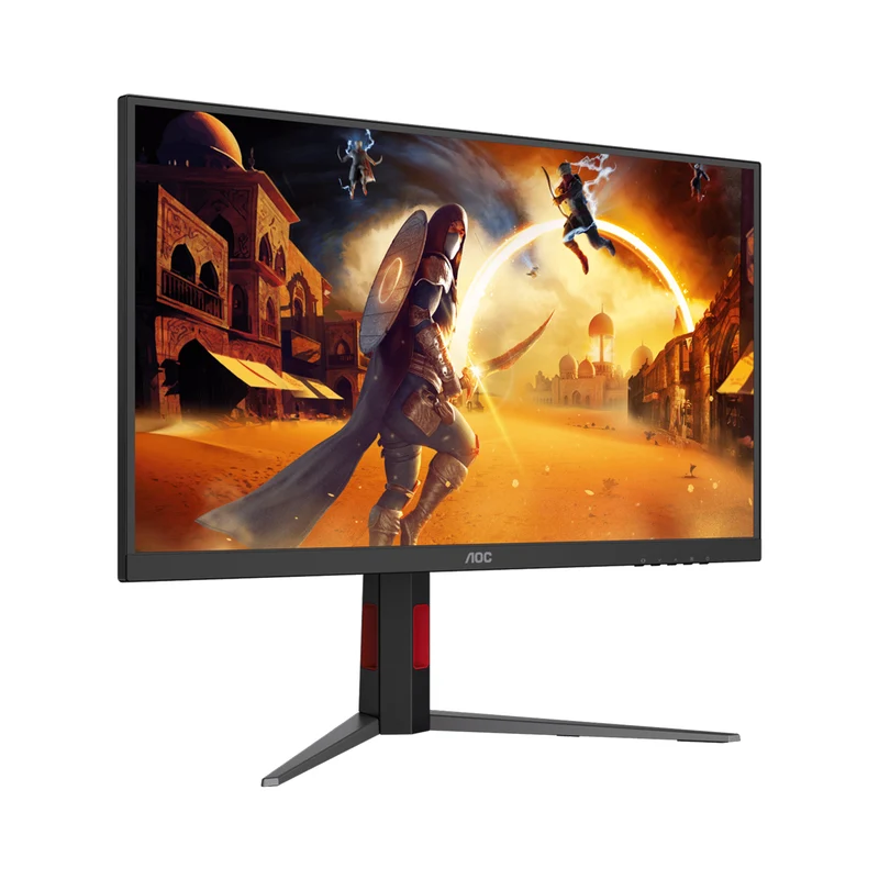 AOC Q27G4S/71 27" QHD (2560x1440) 320Hz 0.3ms MPRT IPS Adaptive Sync Gaming Monitor with Tilt, Height, Pivot & Swivel Adjustment (Black/Red)