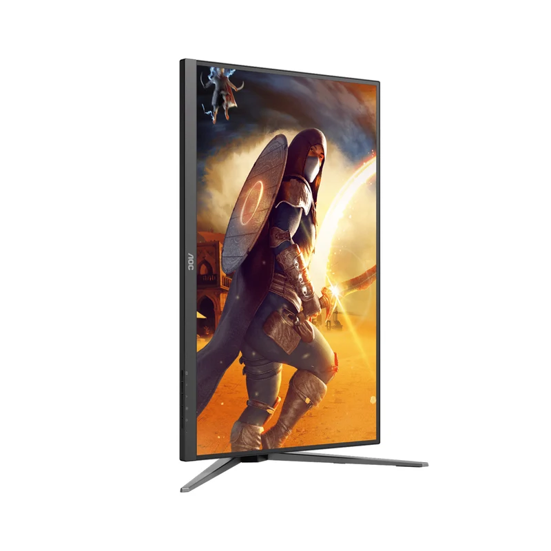 AOC Q27G4S/71 27" QHD (2560x1440) 320Hz 0.3ms MPRT IPS Adaptive Sync Gaming Monitor with Tilt, Height, Pivot & Swivel Adjustment (Black/Red)
