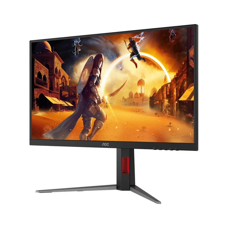 AOC Q27G4S/71 27" QHD (2560x1440) 320Hz 0.3ms MPRT IPS Adaptive Sync Gaming Monitor with Tilt, Height, Pivot & Swivel Adjustment (Black/Red)