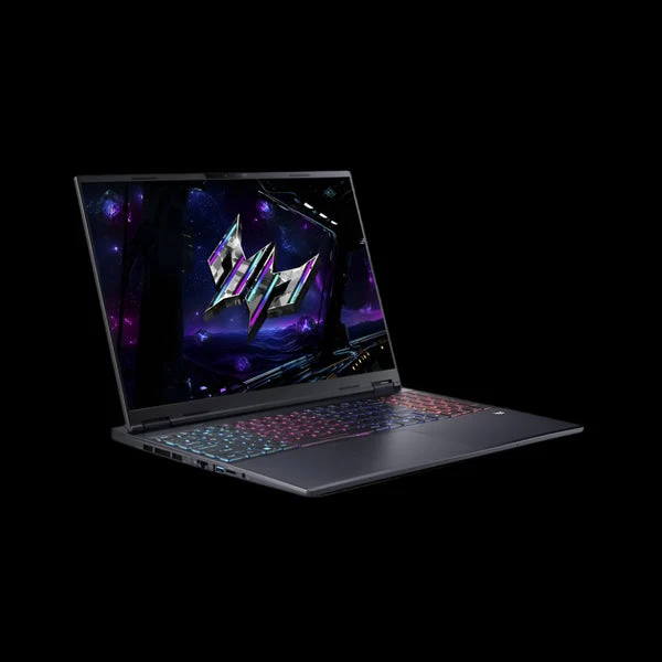 Acer Predator Helios Neo 16S AI PHN16S-71-72WE OPI Gaming Laptop (Abyssal Black) | 16 WQXGA (2560x1600) 240Hz OLED | Core Ultra 7 255HX | 16GB RAM | 512GB SSD | RTX 5060 | Windows 11 Home | MS Office Home 2024 + Predator Backpack