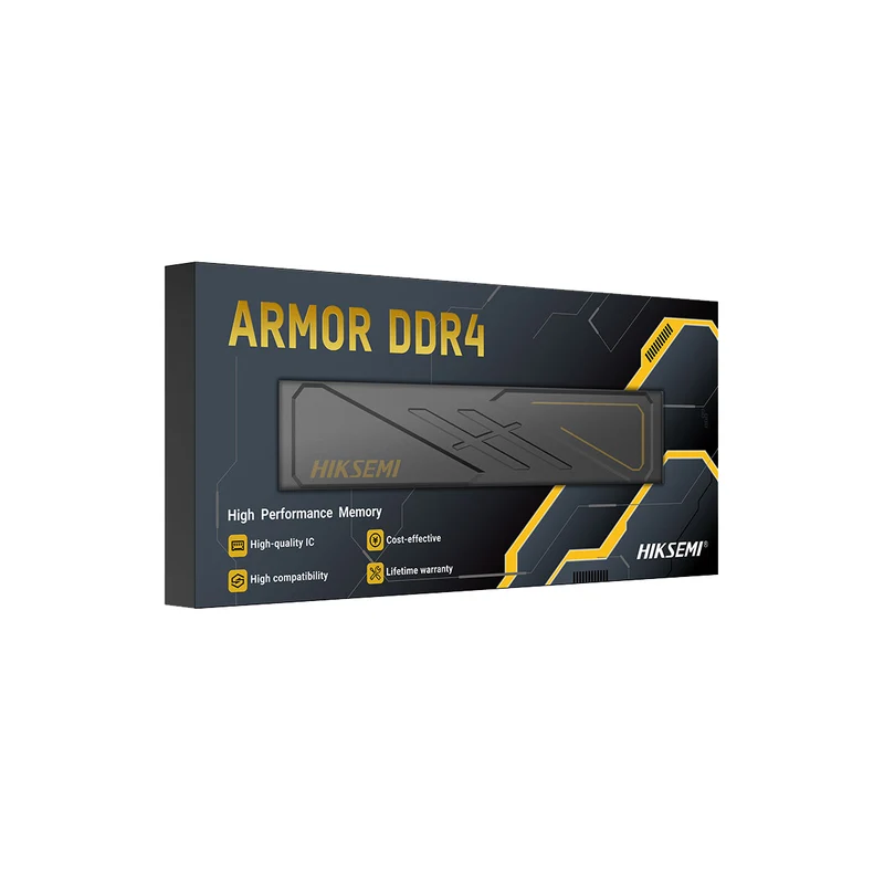 Hiksemi Armor 16GB Single DDR4 3200MHz 288pin UDIMM Gaming Memory (HSC416U32D2 16G)