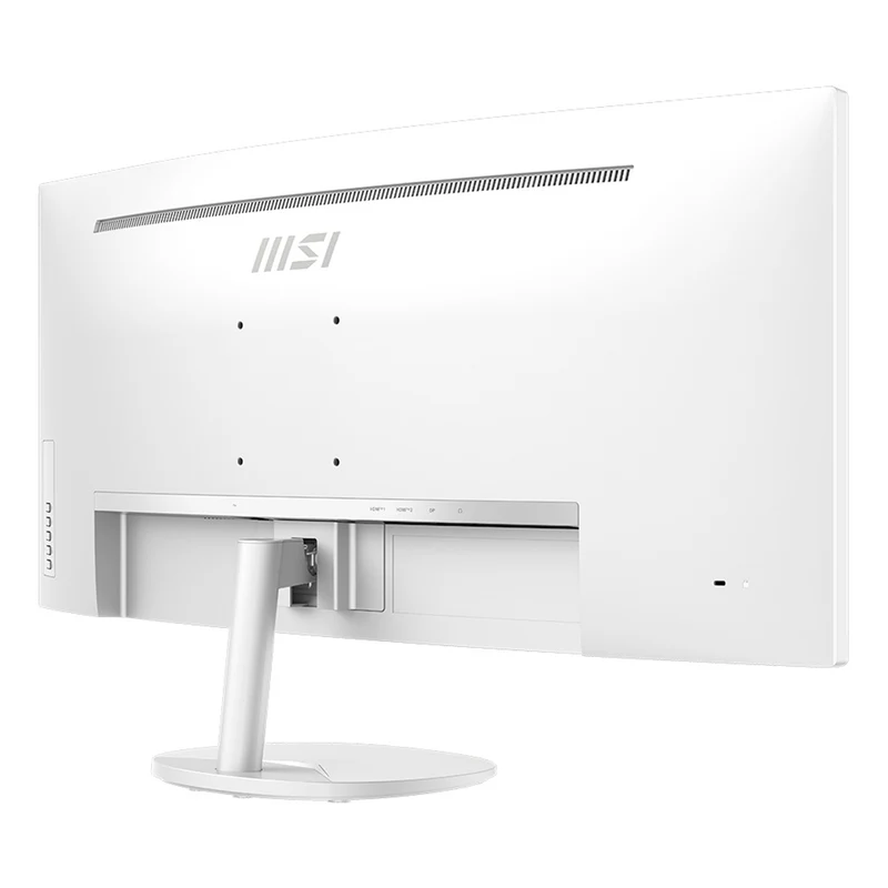 MSI Pro MP341CQW E12 34" UWQHD (3440x1440) 120Hz 1ms MPRT/4ms GTG VA Business & Productivity Monitor with Tilt Adjustment (White)